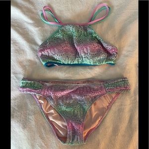 Victoria’s Secret bikini. Top is size small and bottom is medium.